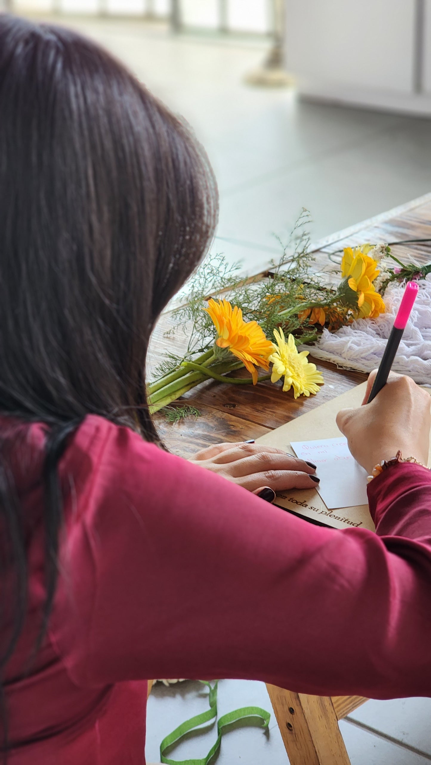 Taller de coronas florales